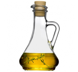 Бутылка для масла и уксуса 260 мл. d=94, h=157 мм с ручкой и проб. Оливия Б /12/ /1053868/