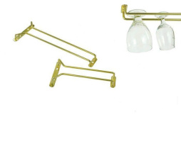 Направляющая для бокалов раб. поверхность 25,4 см (латунь) MGSteel /1/72/