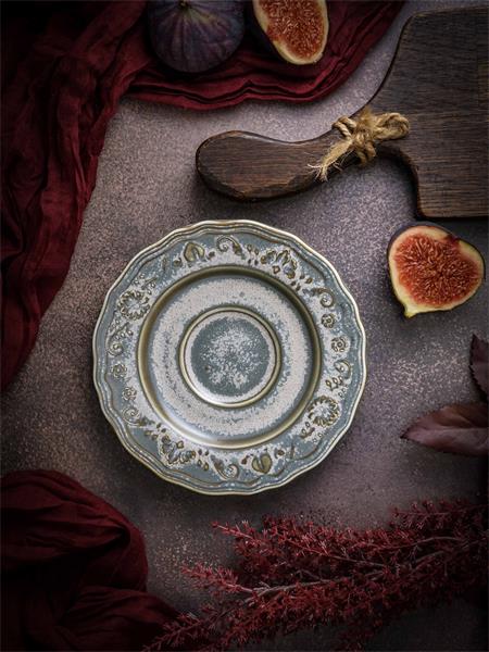 Купить блюдце d 15 см h 1,8 см, фарфор, vintage (для чашки cdf vn 12) casa di fortuna vintage