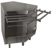 Купить прилавок угловой внешний зпу-45н комплект вега