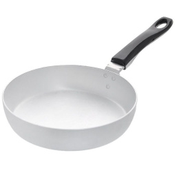 Сковорода алюминиевая 18 см. без крышки с пластмассовой ручкой