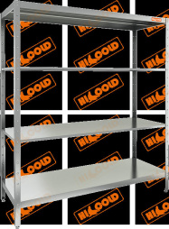 Стеллаж нержавеющий кухонный HICOLD НСК-15/7