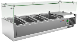 Холодильная витрина настольная COOLEQ VRX 1200/380