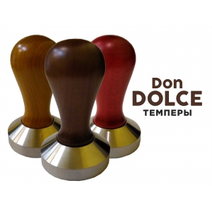Купить темпер для кофе don dolce 57 мм венге, дерево/нерж