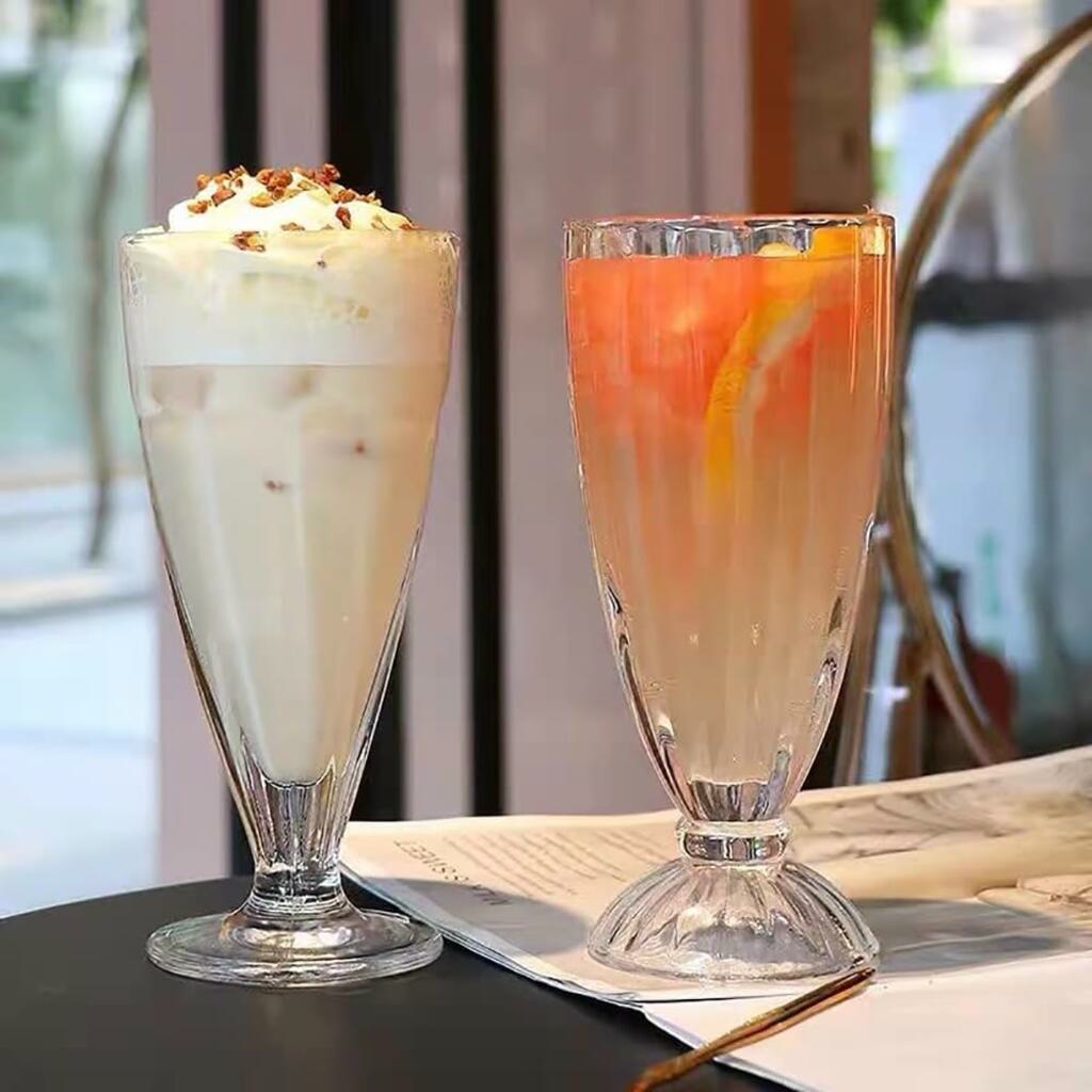 Купить Бокал для коктейля 355 мл "Alaska soda cup" Milkshake d 8,1 см h19 см Ocean [6]