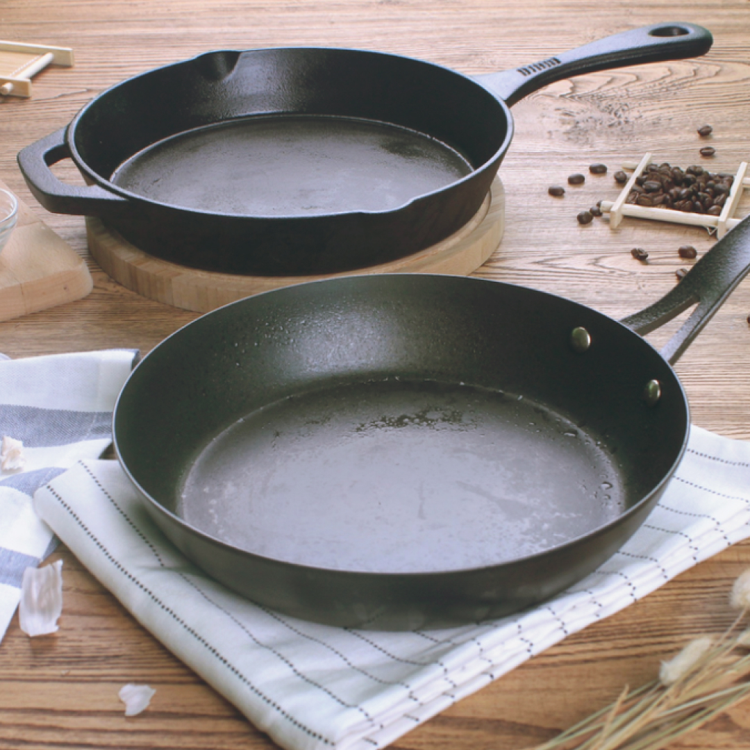 Чугунная сковорода 2